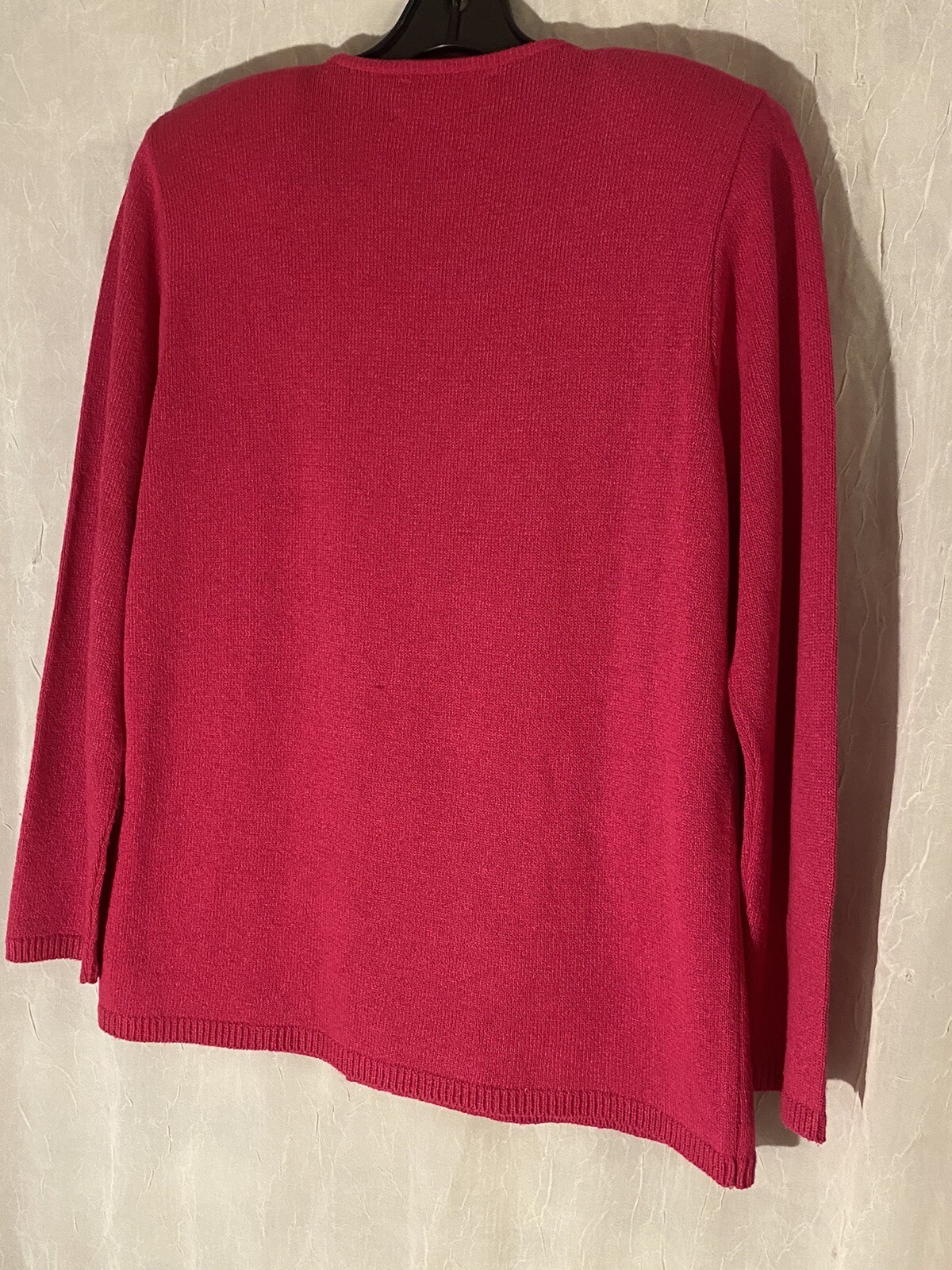 Vintage Double Breasted Hot Pink Sweater By Laura By Alyzia