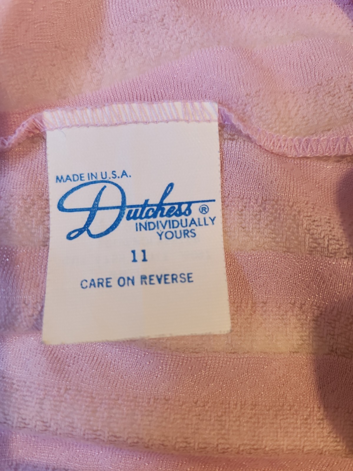 VTG Dutchess Individually Yours Purple Bodysuit Skirt Teddie Sz M