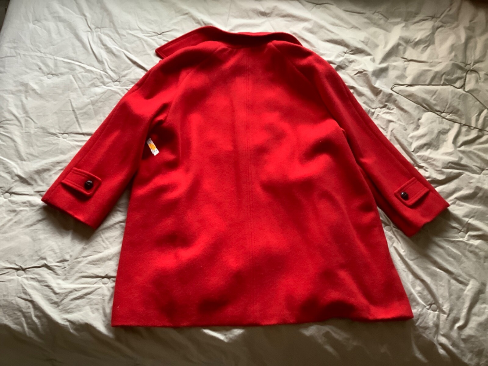 VINTAGE Wellington Fashion Women’s Red Long Coat NOS FREE SHIPPING