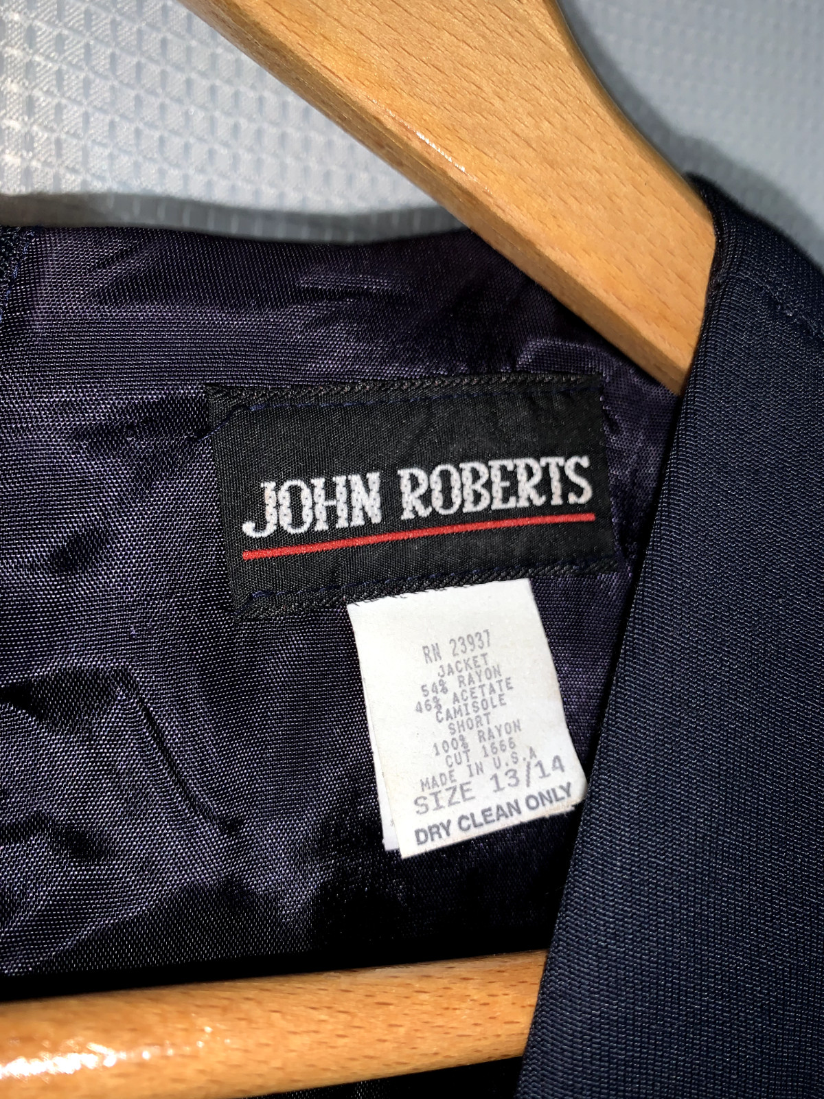 John Roberts Vintage 1980’s Navy Blue Nautical Theme Romper Size 13/14