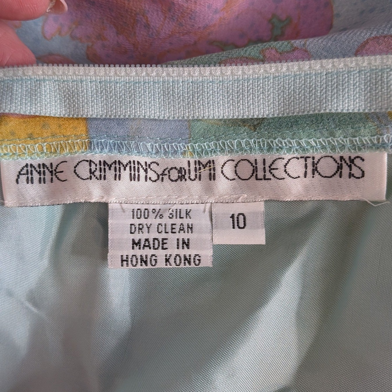 Boho Luxe Cottagecore Y2K Anne Crimmins Silk Floral Tier Vintage 10 Maxi Dress