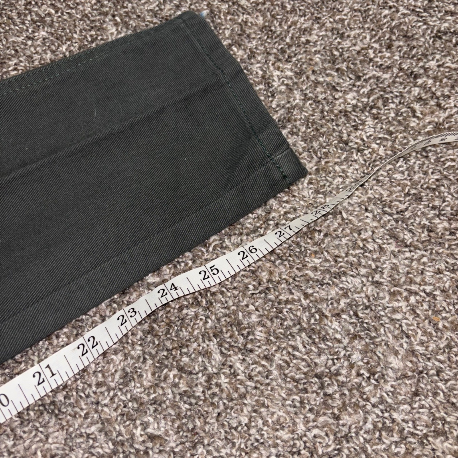 Vintage 90s Jordache High Waist Taper Jeans Green NWT DEADSTOCK fits 24″ 3/4 5/6