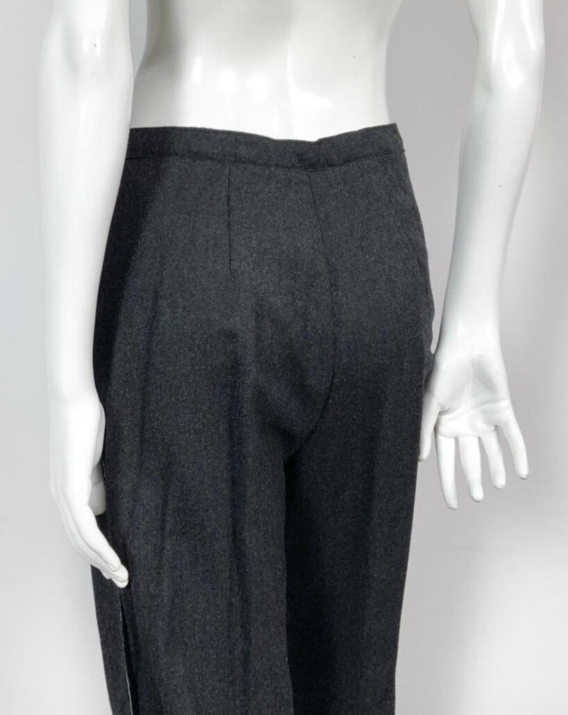Vintage Valentino Boutique 3-Piece Cashmere Set w/Chinchilla Fur & Sequins Italy
