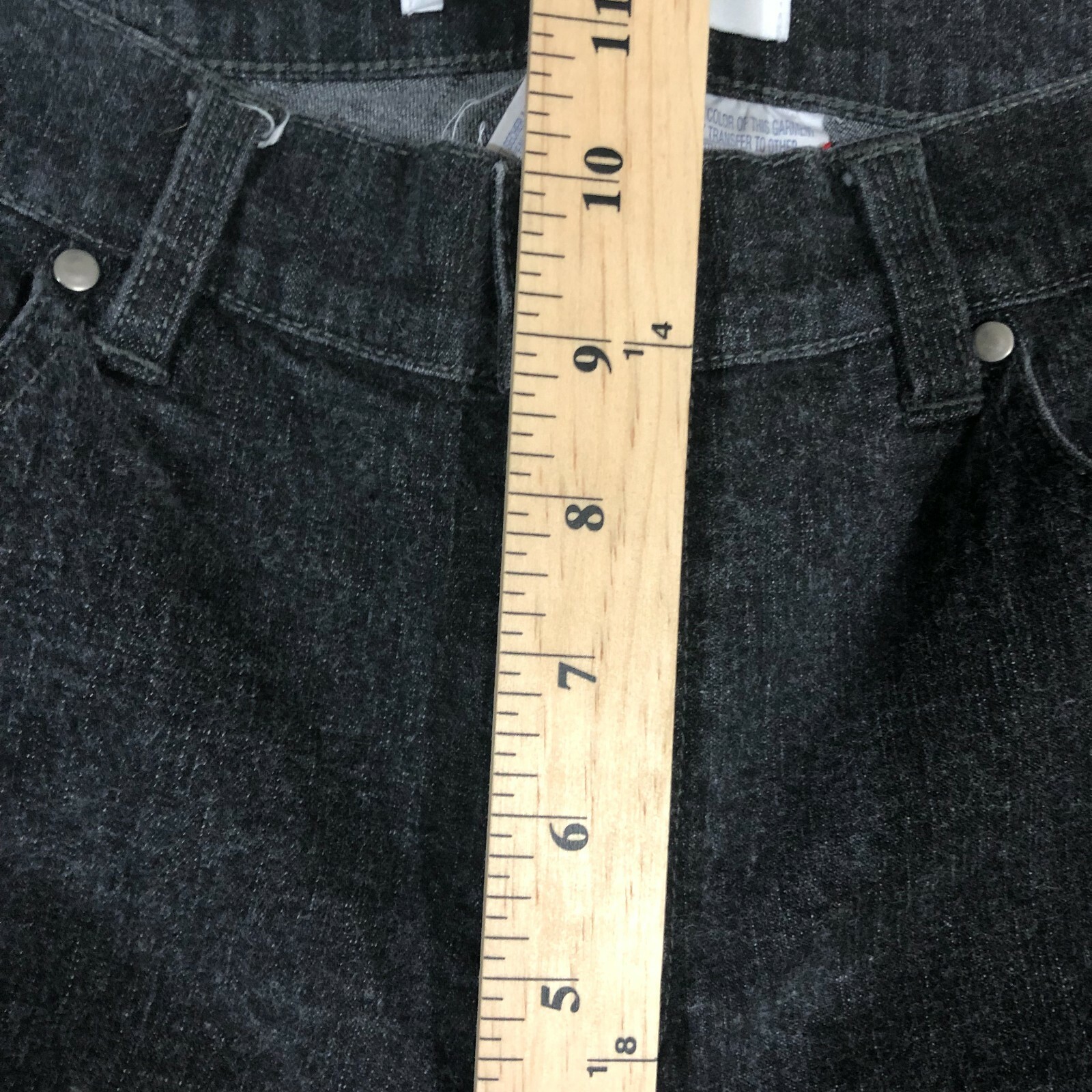TOMMY HILFIGER Vintage 2003, Black Straight Leg Women’s Jeans Size 6