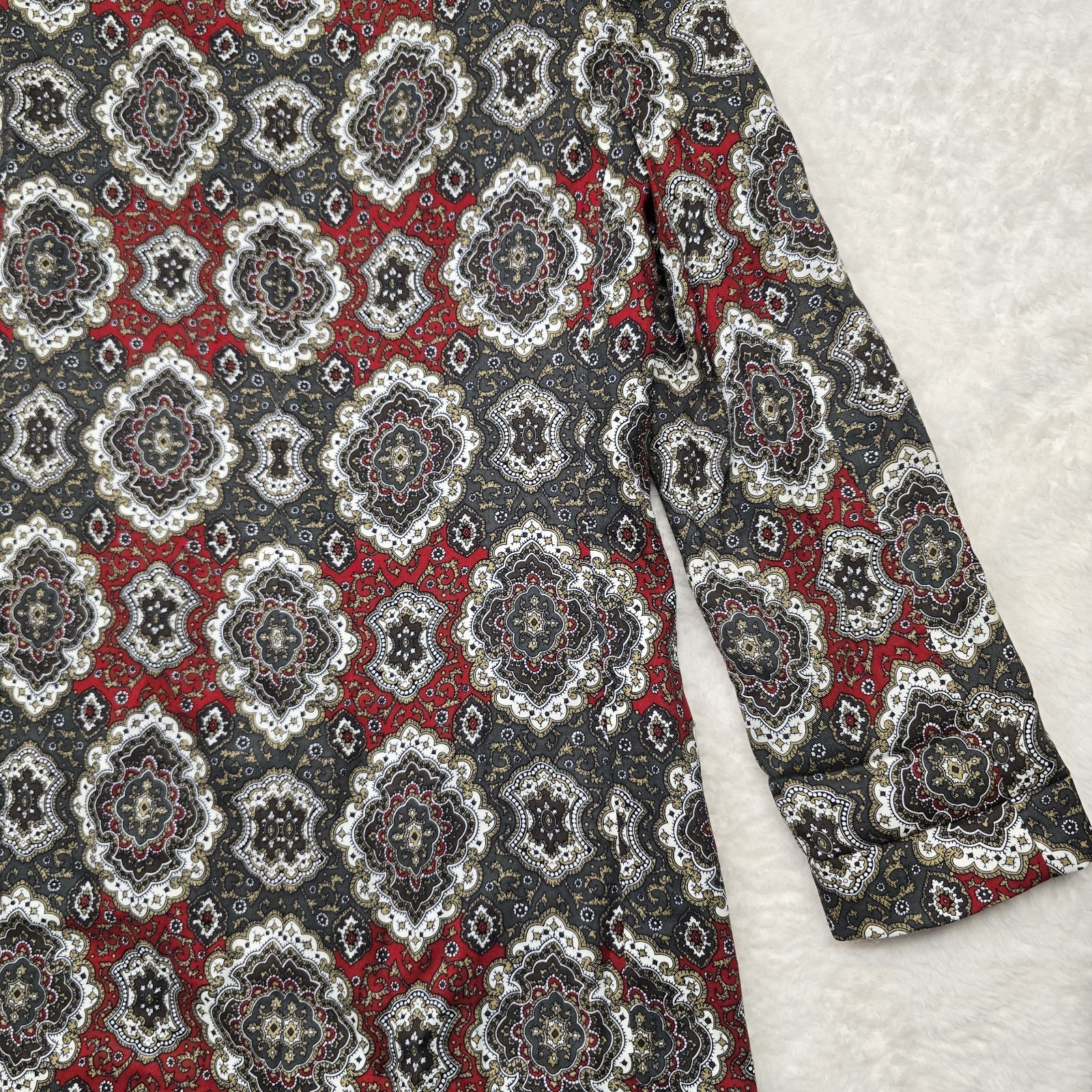 Vintage Evan Picone Blazer Womens 12 Lined Career Jacket Classic Office Tapestry