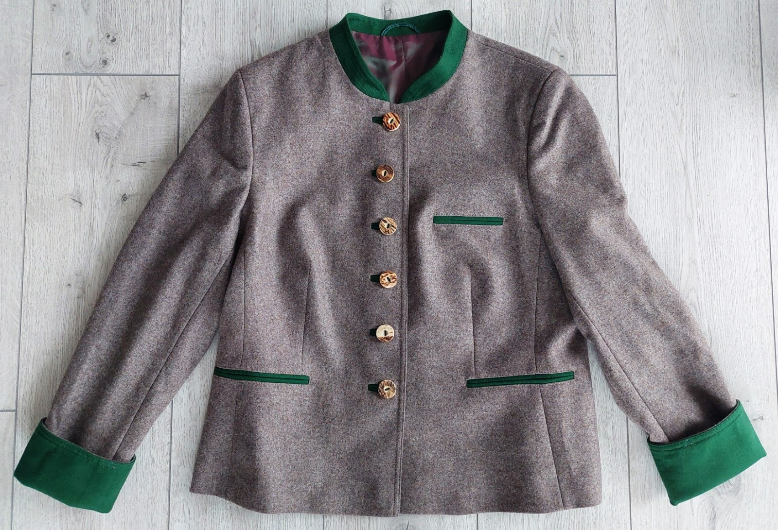 Ethnic Bavarian women’s jacket, size EU 44, UK 18, Grasegger Germany