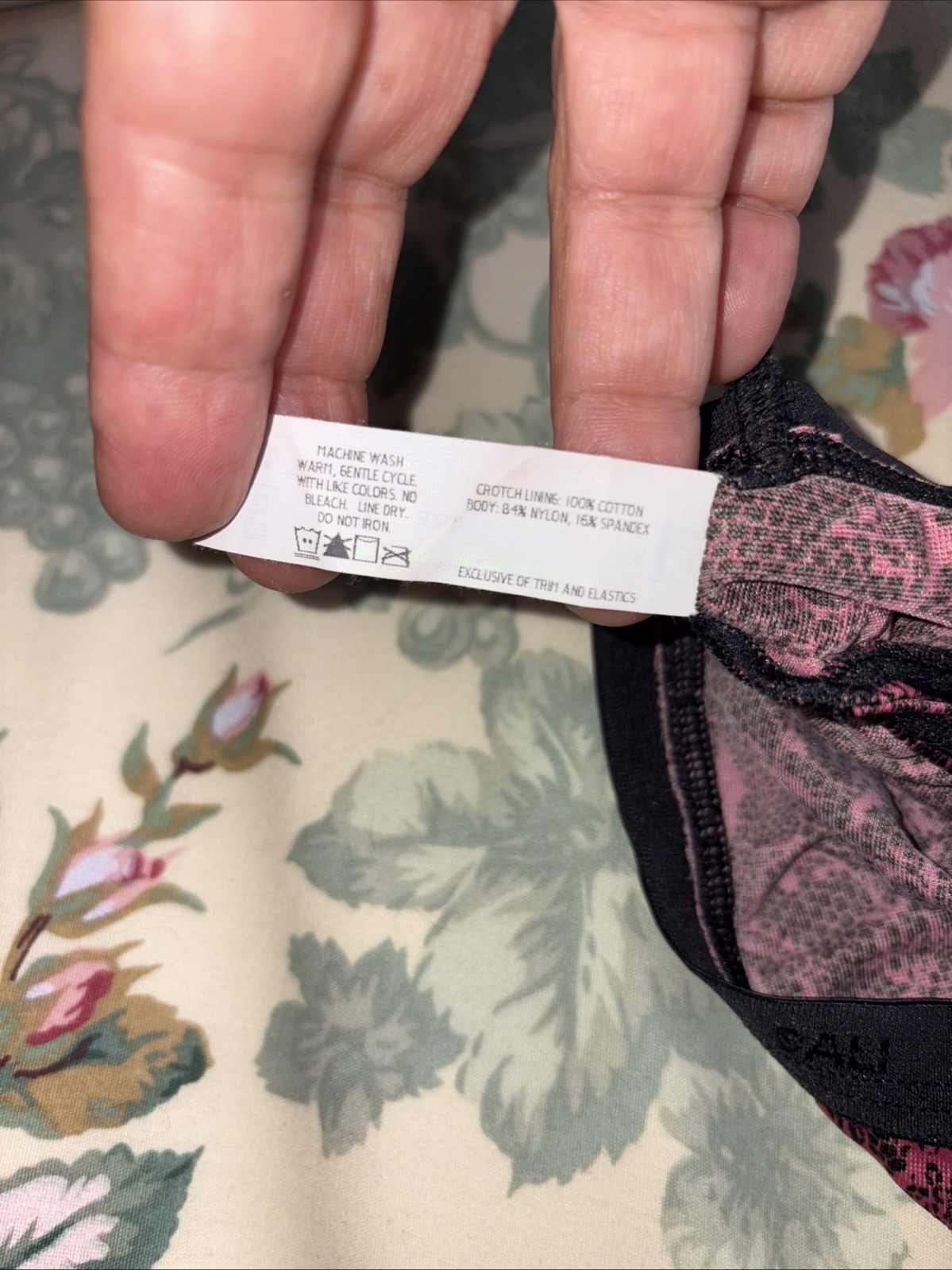 Bali Y2K Vintage Buttery Soft 7 L Panty French Brief High Waist Bikini Underwear