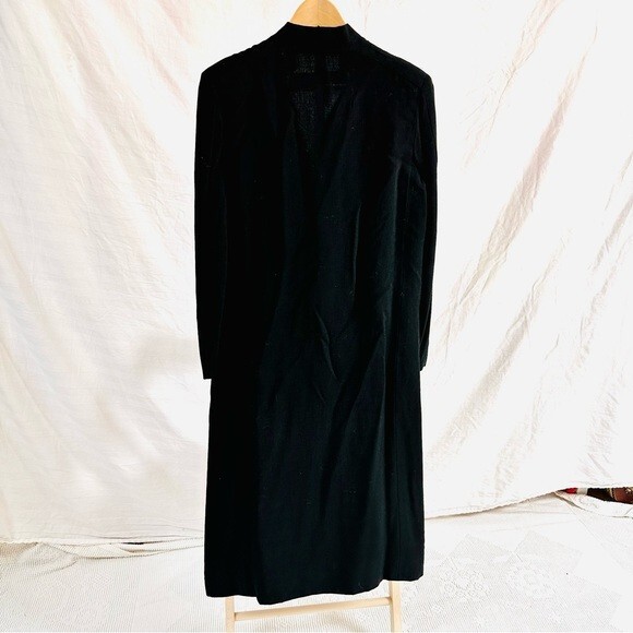 Vintage Pauline Trigere Black Dress Union Made in USA Fits Size 8/10