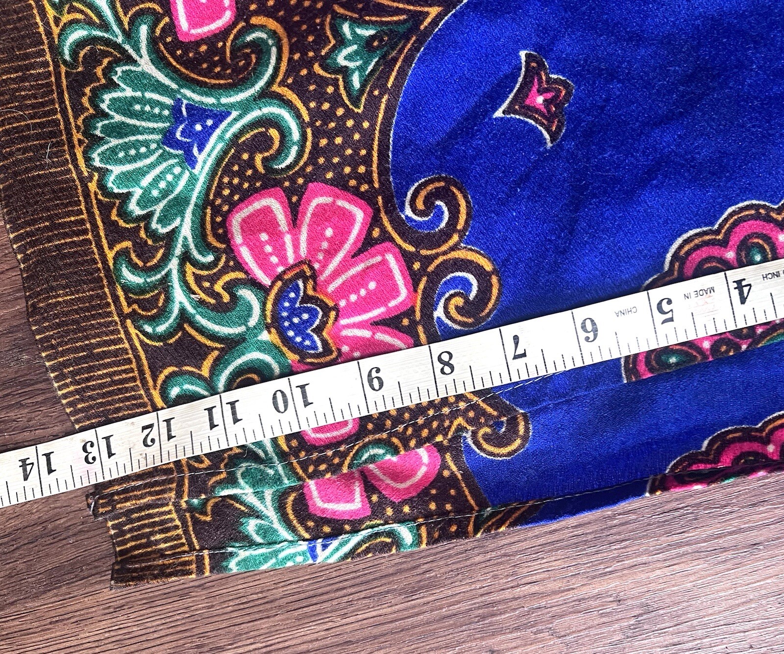 Vintage Dress Strap Midi Boho Summer Mod Hippie Psychedelic beach Small Medium 6
