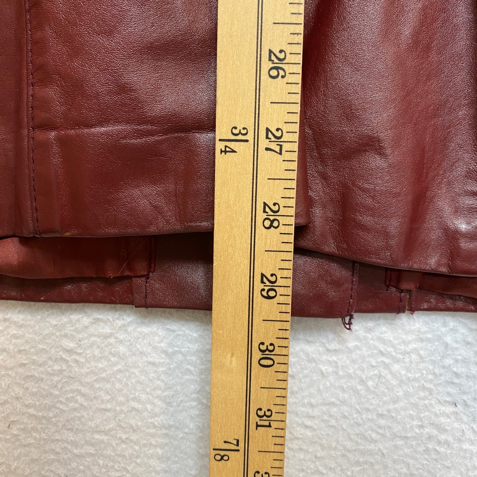 VINTAGE Etienne Aigner Blazer Jacket Womens Medium Red Button Front Belted