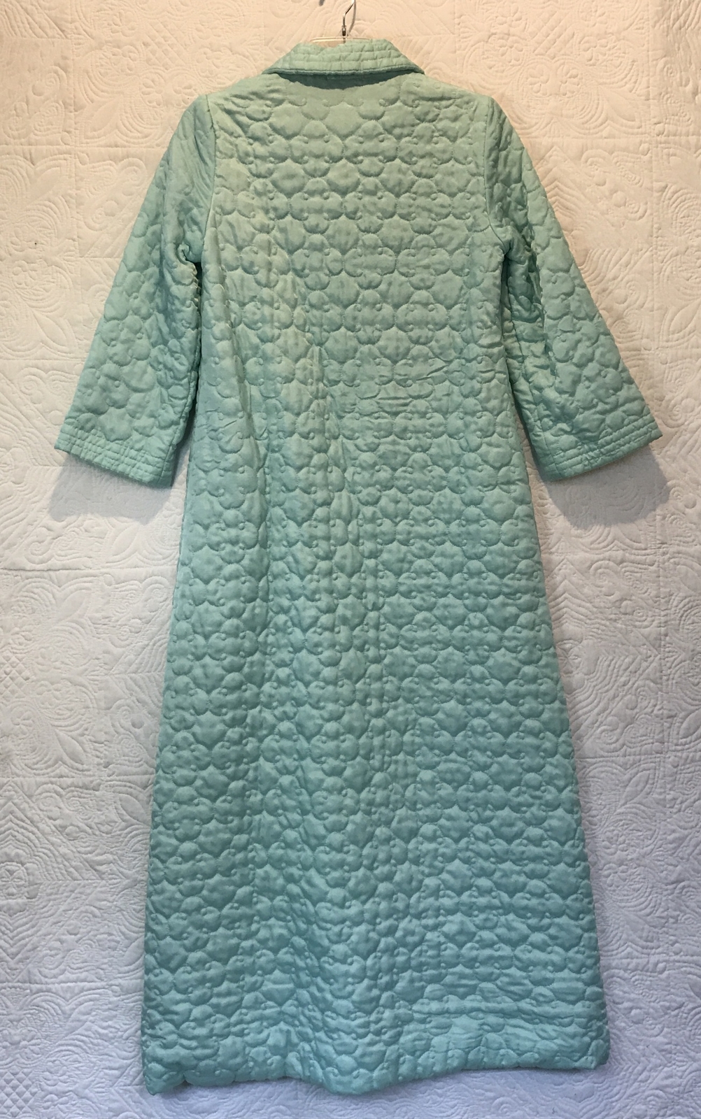 Say-Lu Vintage Quilted Robe M (read description for measurments) vgc maxi