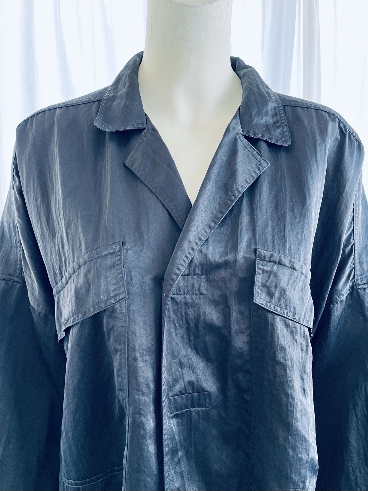 Issey Miyake Plantation Vintage 1980s Over Size Black Dress