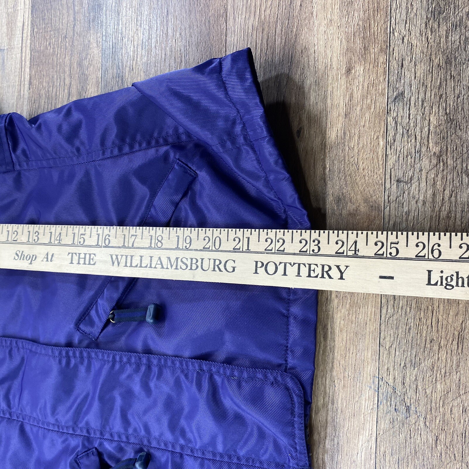 VTG Nike Womens Size S 4-6 90s PurpleFull Zip Nylon Windbreaker Swoosh
