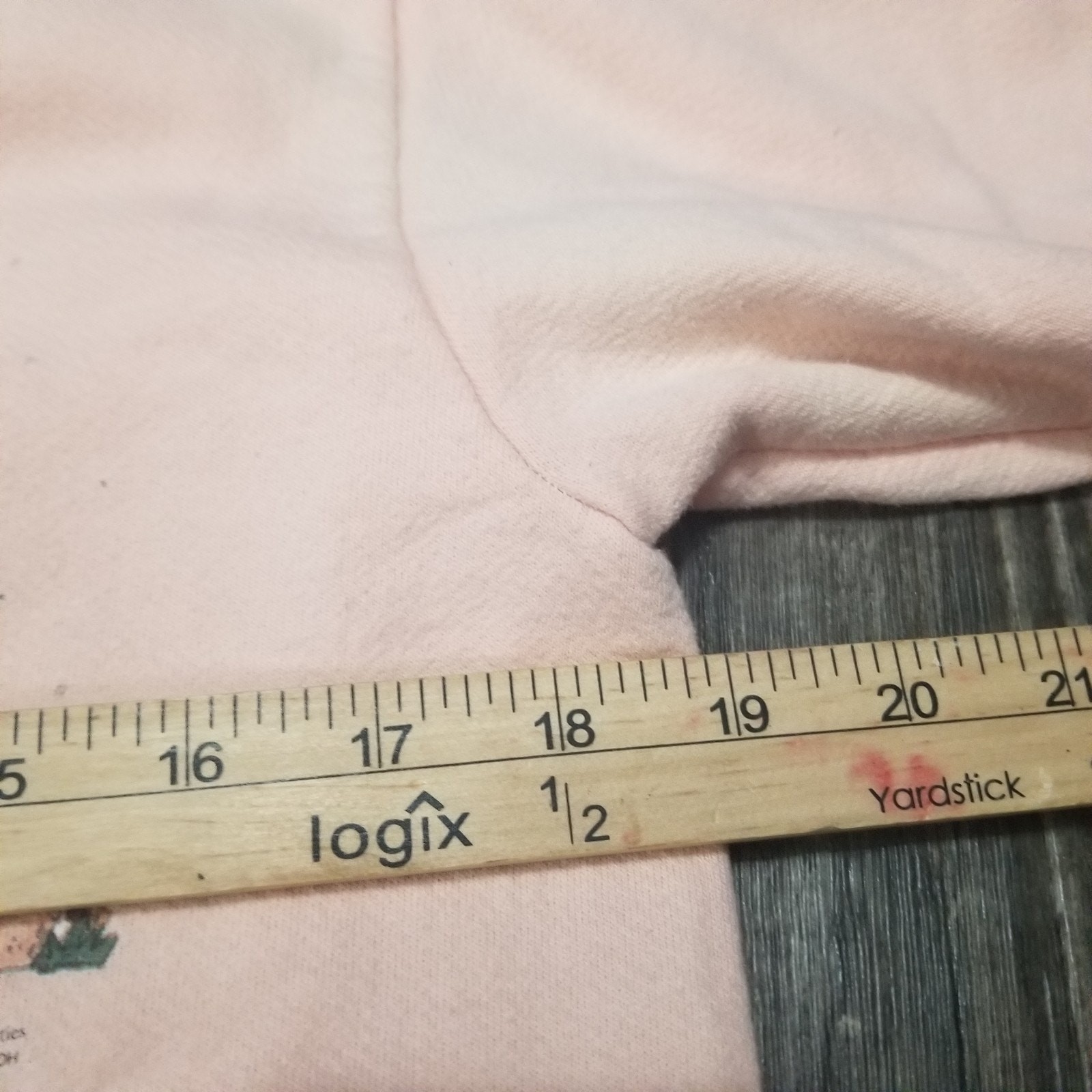Vintage Womens Impulse Wear Sweatshirt Medium Crewneck Pink Rabbits And Plants
