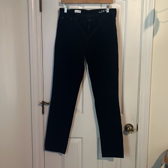 Gap | True Black 1969 Mid-Rise Real Straight Corduroy Pants Size 29/8 Classic