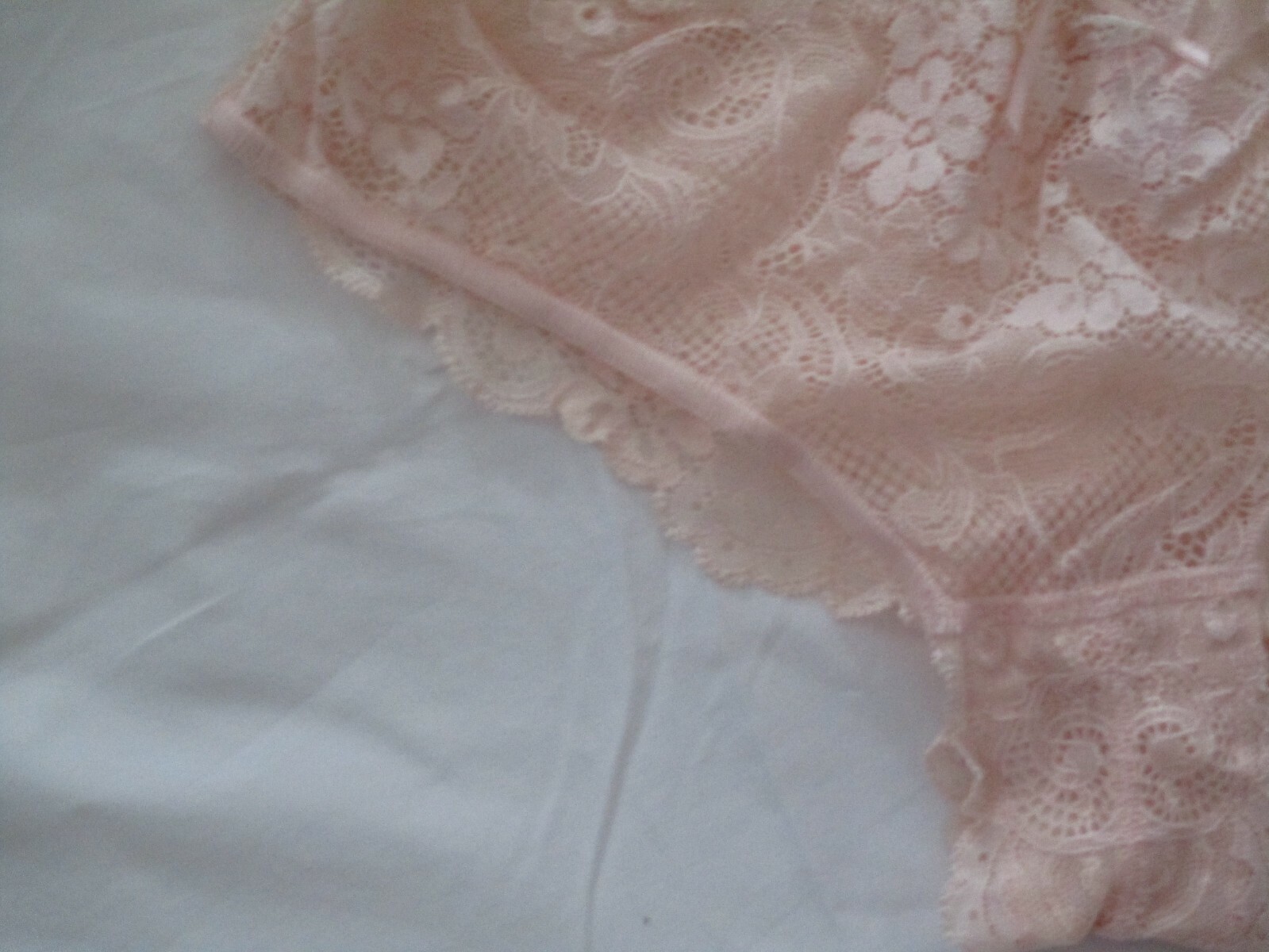 New Victorias Secret Angels Hipkini Panties Size M Lace Flowers 2008 NWOT Panty