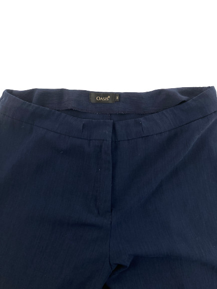 Vintage Oasis Navy Blue Women’s Pants Size 14 Lightweight Casual Slacks