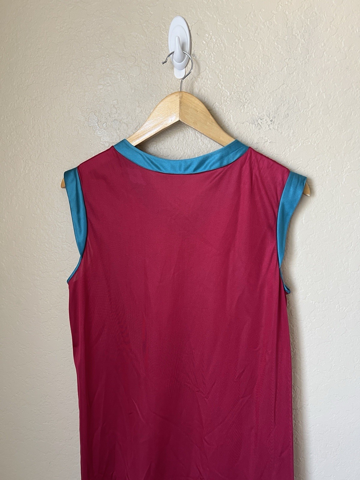 Diane Von Furstenberg Vintage Pink & Blue Nightgown