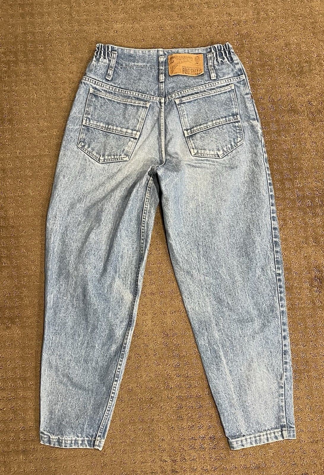 Vintage FORENZA Starletto “Mom” Jeans Size 10 Hong Kong 30×29 80s High Waist
