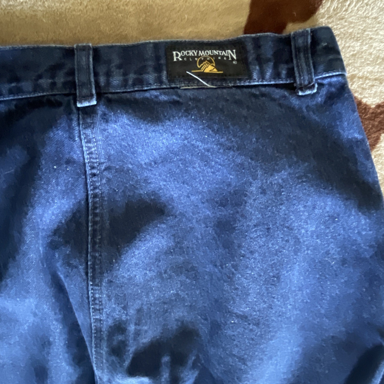 Western! Vintage! Rocky Mountain wrap women’s blue jeans high Rise