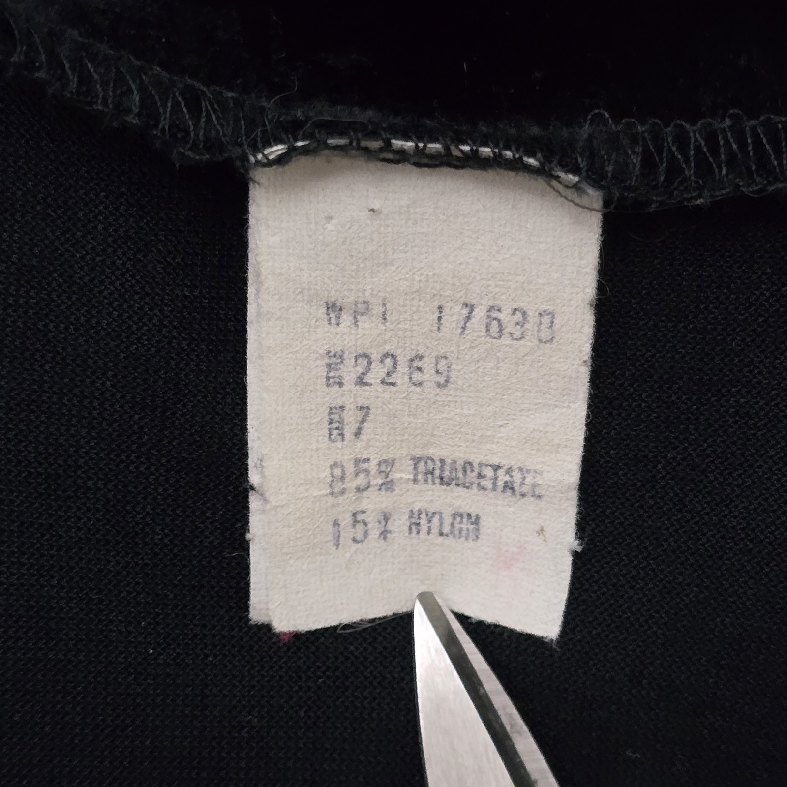 vintage 80s black velvet dirndl dress featuring a floral patterned bodice, Dress