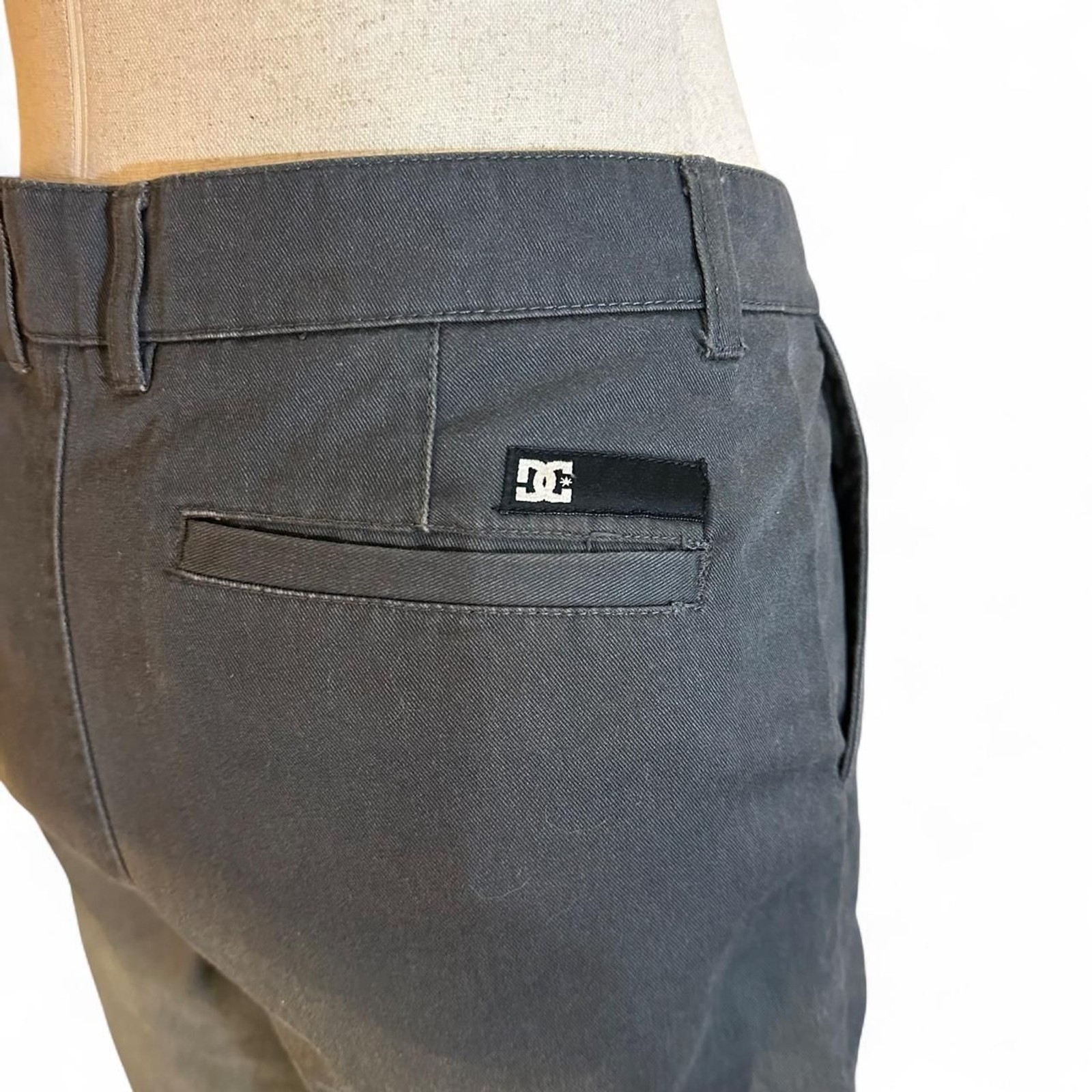 DC Apparel Skater Y2K Gray Bermuda Shorts