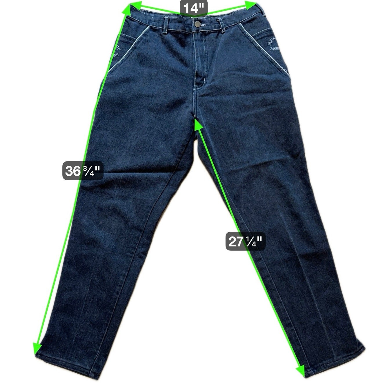 Vintage Y2K Filippo-Totti Vintage Tapered Jeans Sz 13/14 High Waist