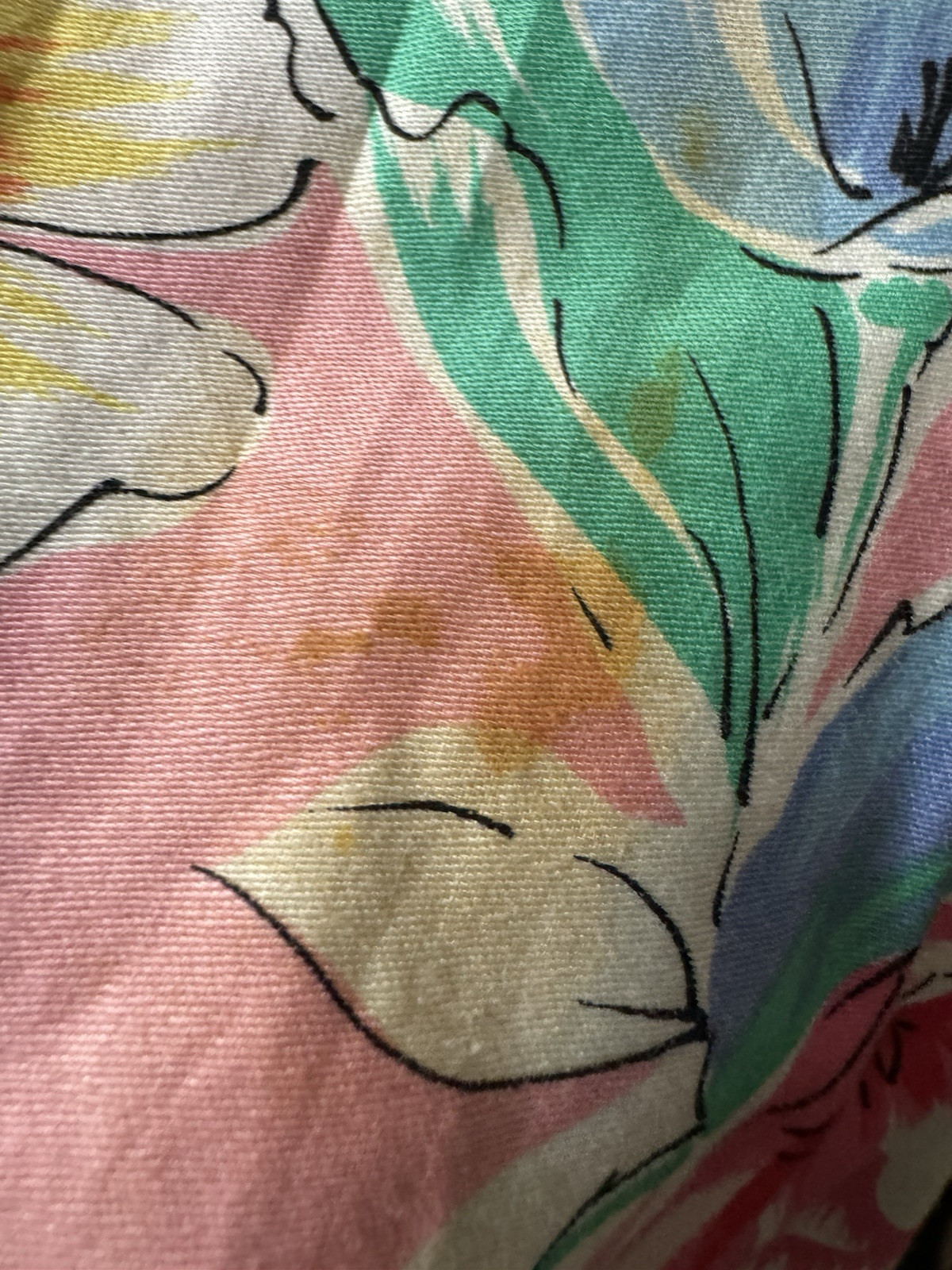 VTG Women’s Floral Midi Dress XS/S Bust 33” (flaws) Easter & Summer/Spring