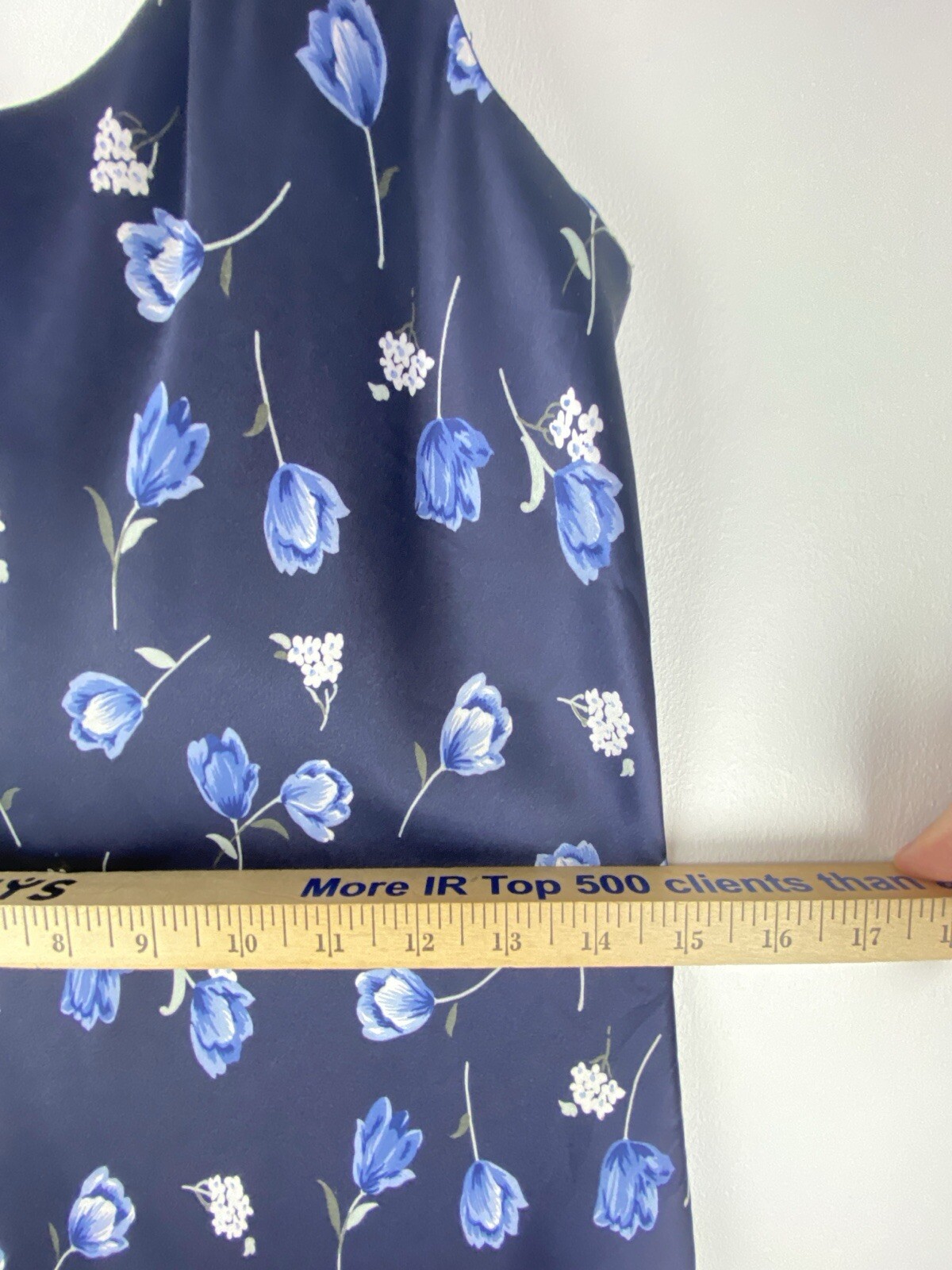VTG Y2K rabbit rabbit Rabbit designs Sleeveless Satin Floral Mini Dress Size 8P