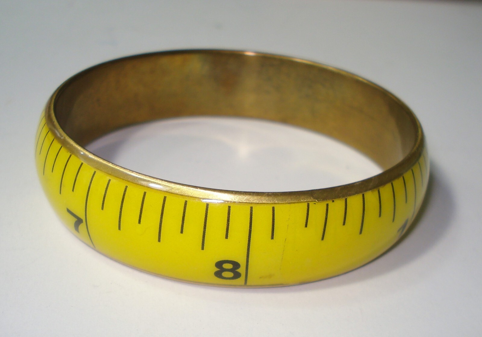 VTG 80’s Jacket TAPE MEAURE & THIMBLES sew Motif TOP & BANGLE Bracelet SIZE M