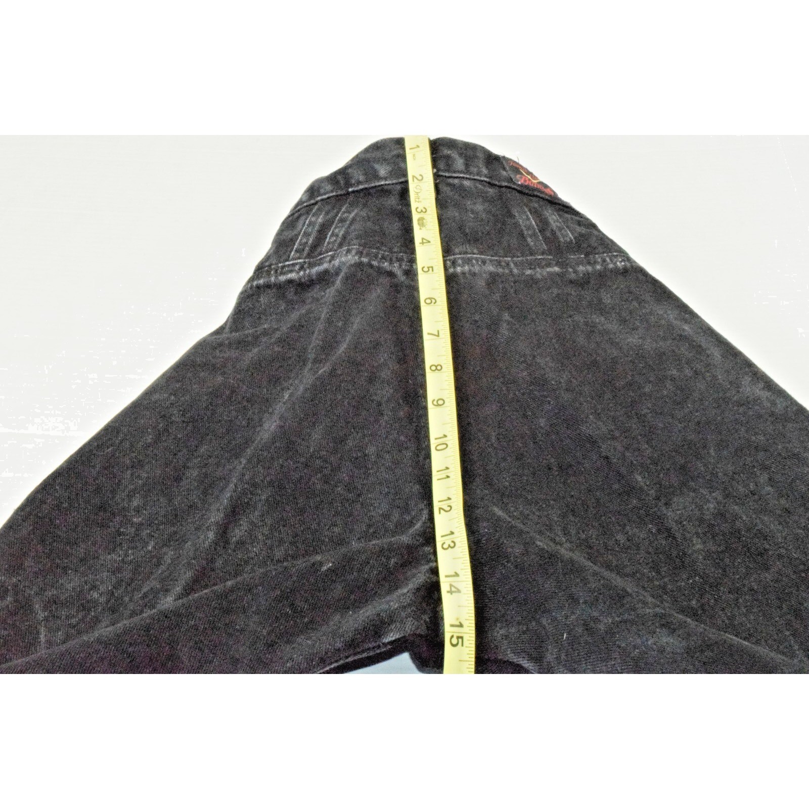 Vintage Jeans Jewells Classic Size 26 x 35.5 90s Western Wear Black Long Made US