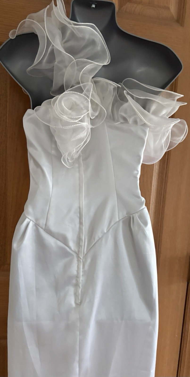 NOS DIRTY DANCING White Wedding Dress Fantasy Formals Sz 8 *read