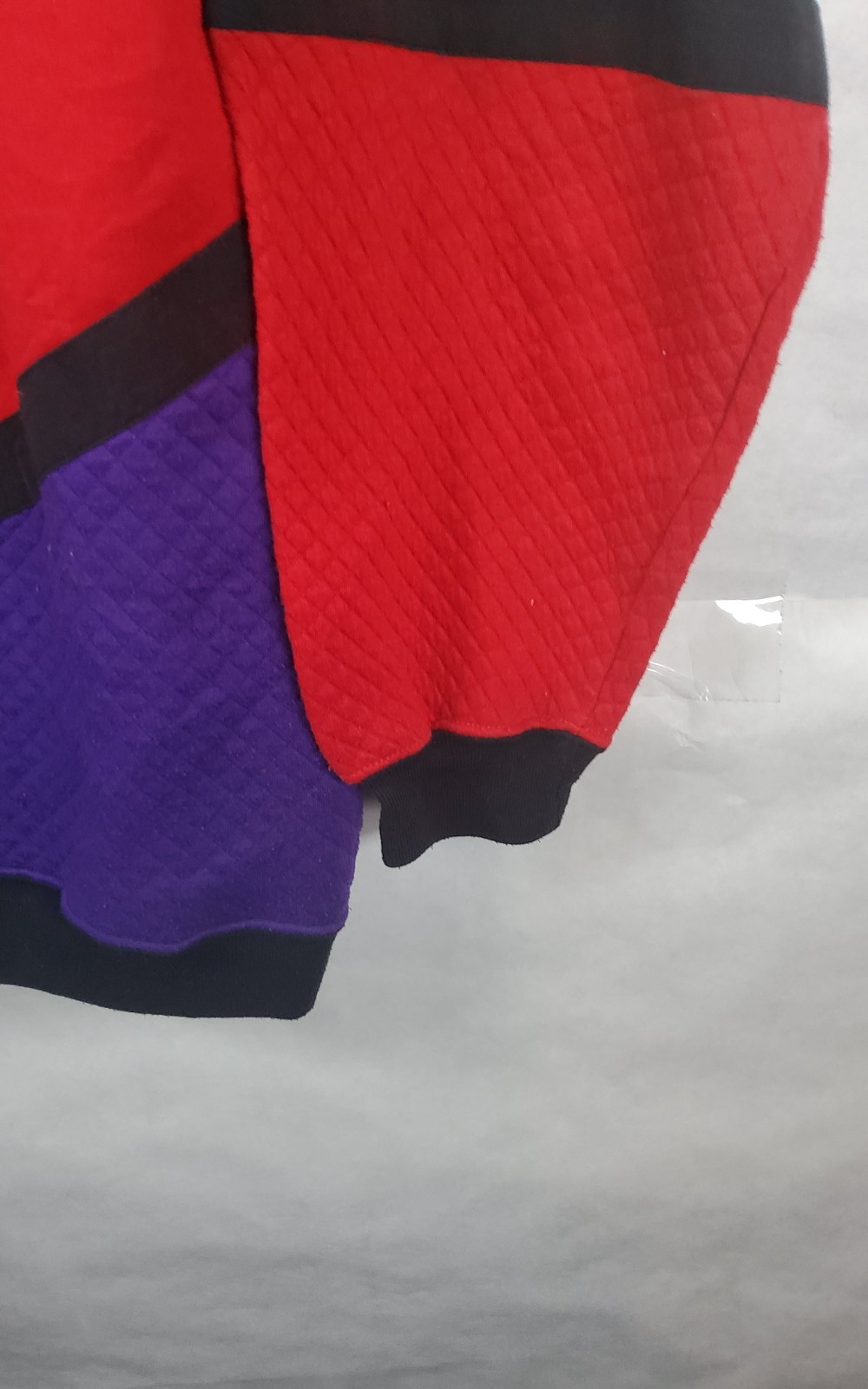 Vintage 80s Women’s Blast Color Block Sweatshirt Size Medium School Preppy Retro
