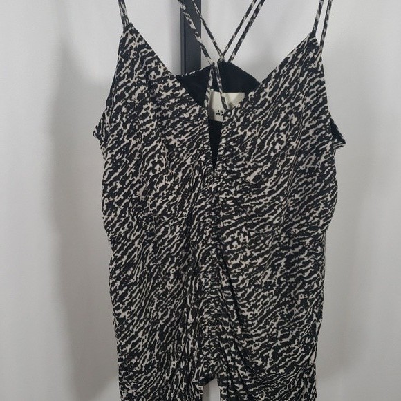 Isabel Marant Leila Printed Strappy Top Size 10 NWT
