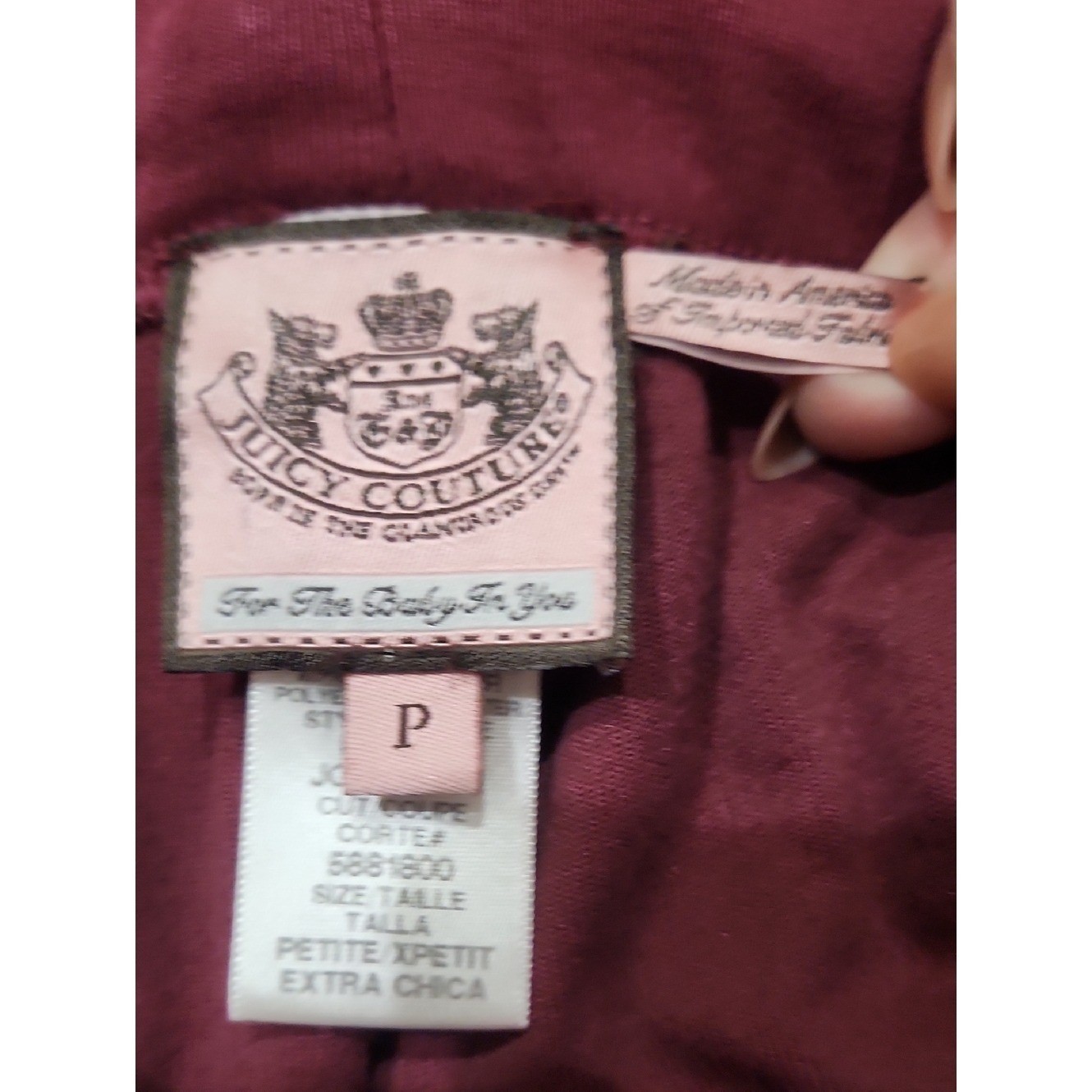 Vintage Y2K Juicy Couture Baddie Flare Lowrise Pants Small Velour Velvet Lounge