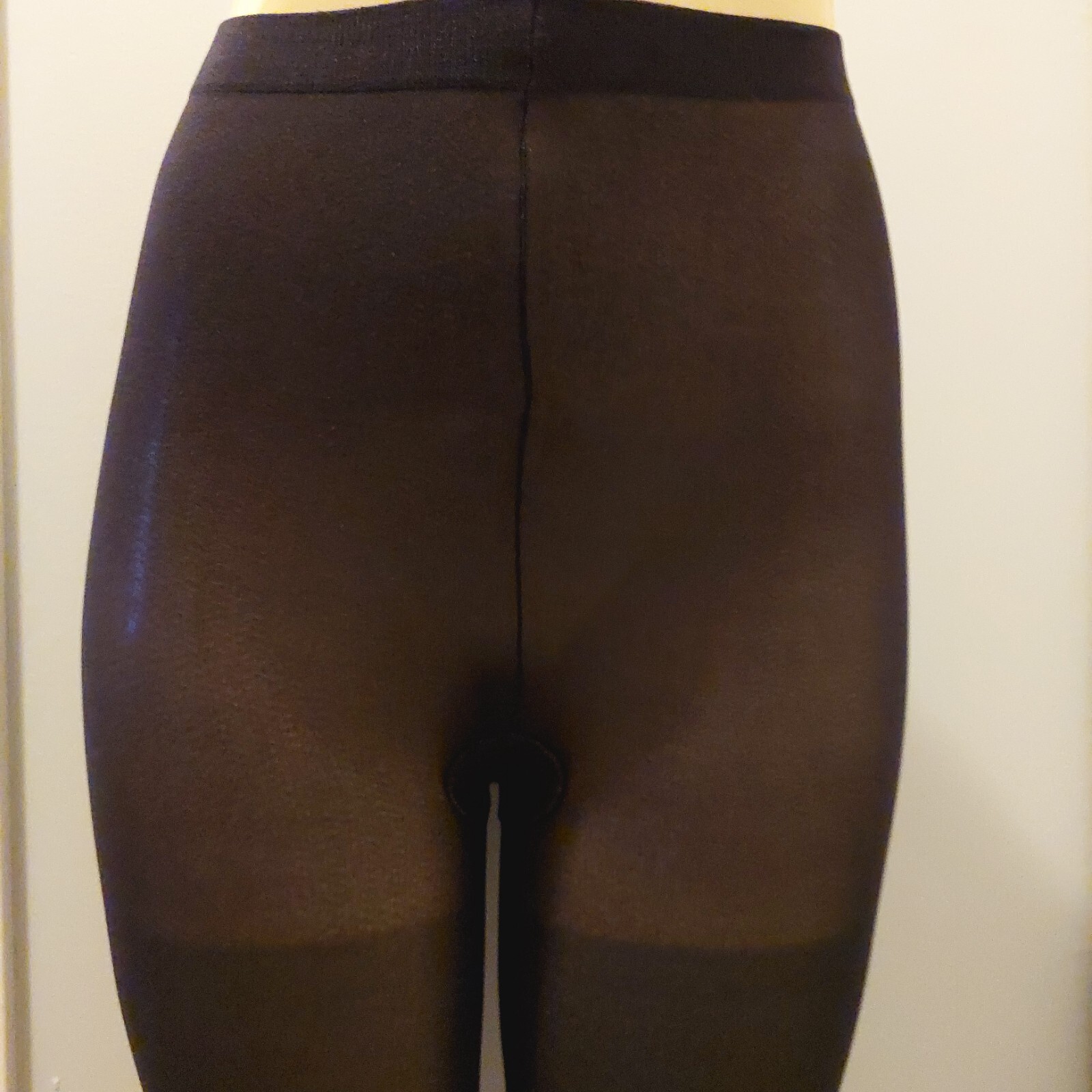 Pantyhose Whisper Opaque Tights Color Black Size Tall 140-170 lbs BWTIGHT