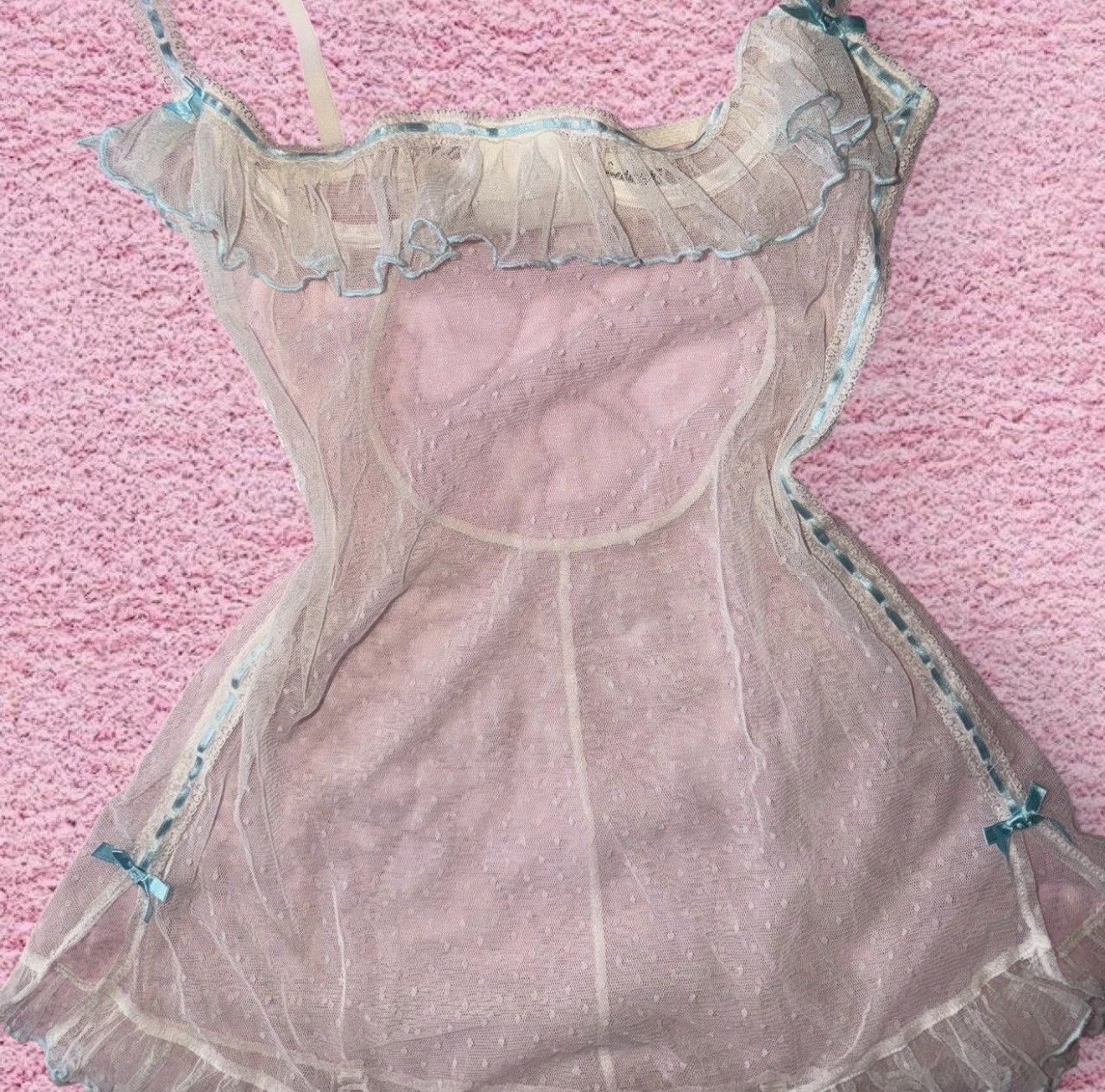 ULTRA RARE Vintage Frederick’s of Hollywood Garter Slip – 32