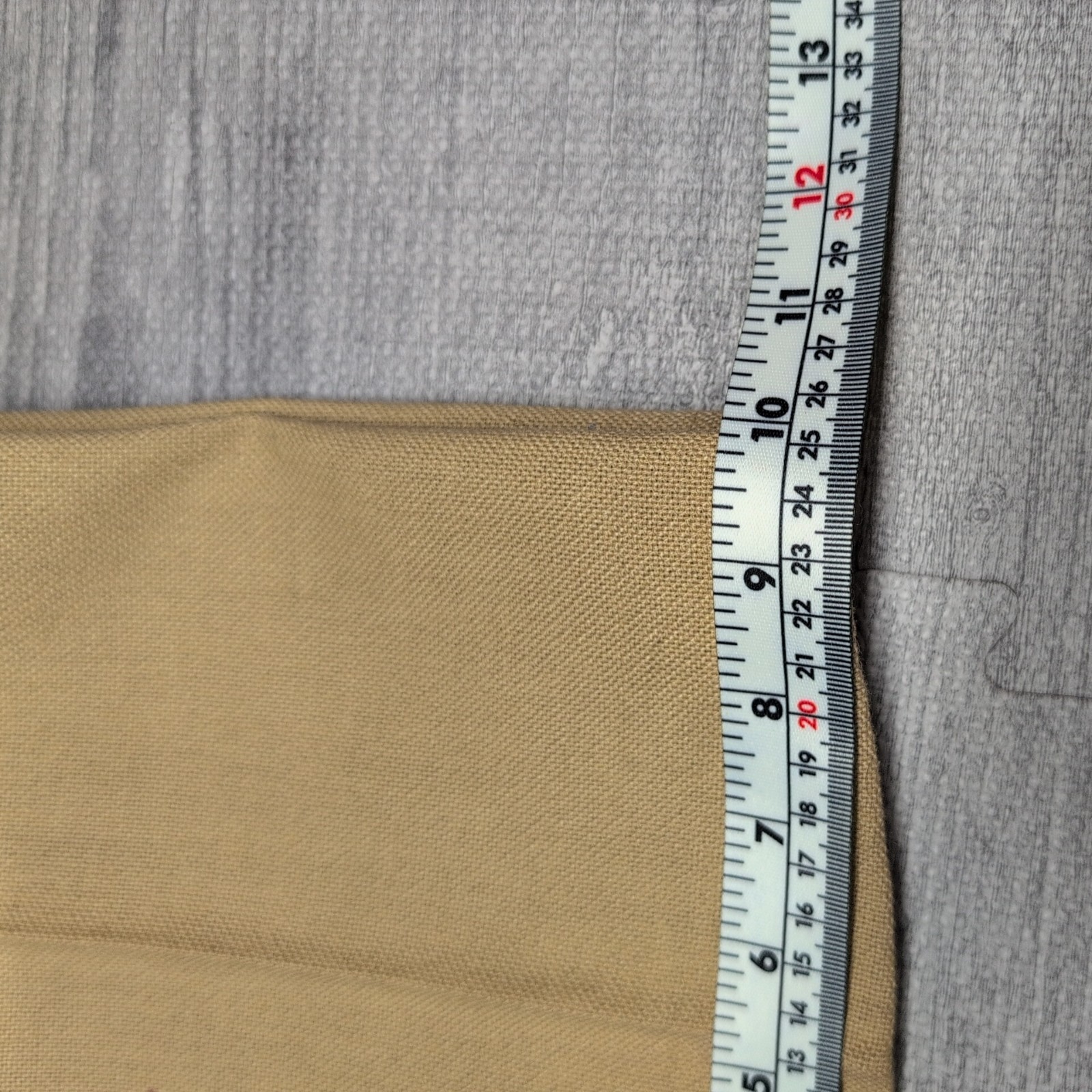 Levi’s For Gals Sta-Prest Cotton Canvas Slacks 28×32 Big E Bush Pants Bellbottom