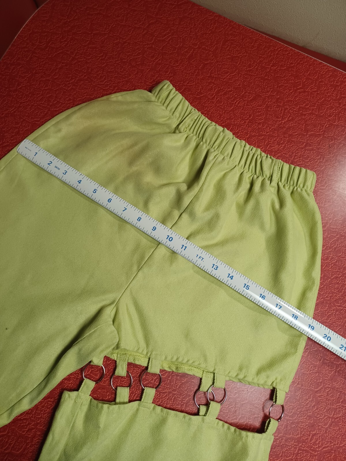 True VTG 1980s 1990s Y2K EDM Funky RAVE Mumwe Joggers Pants Cutout Spice Girls S