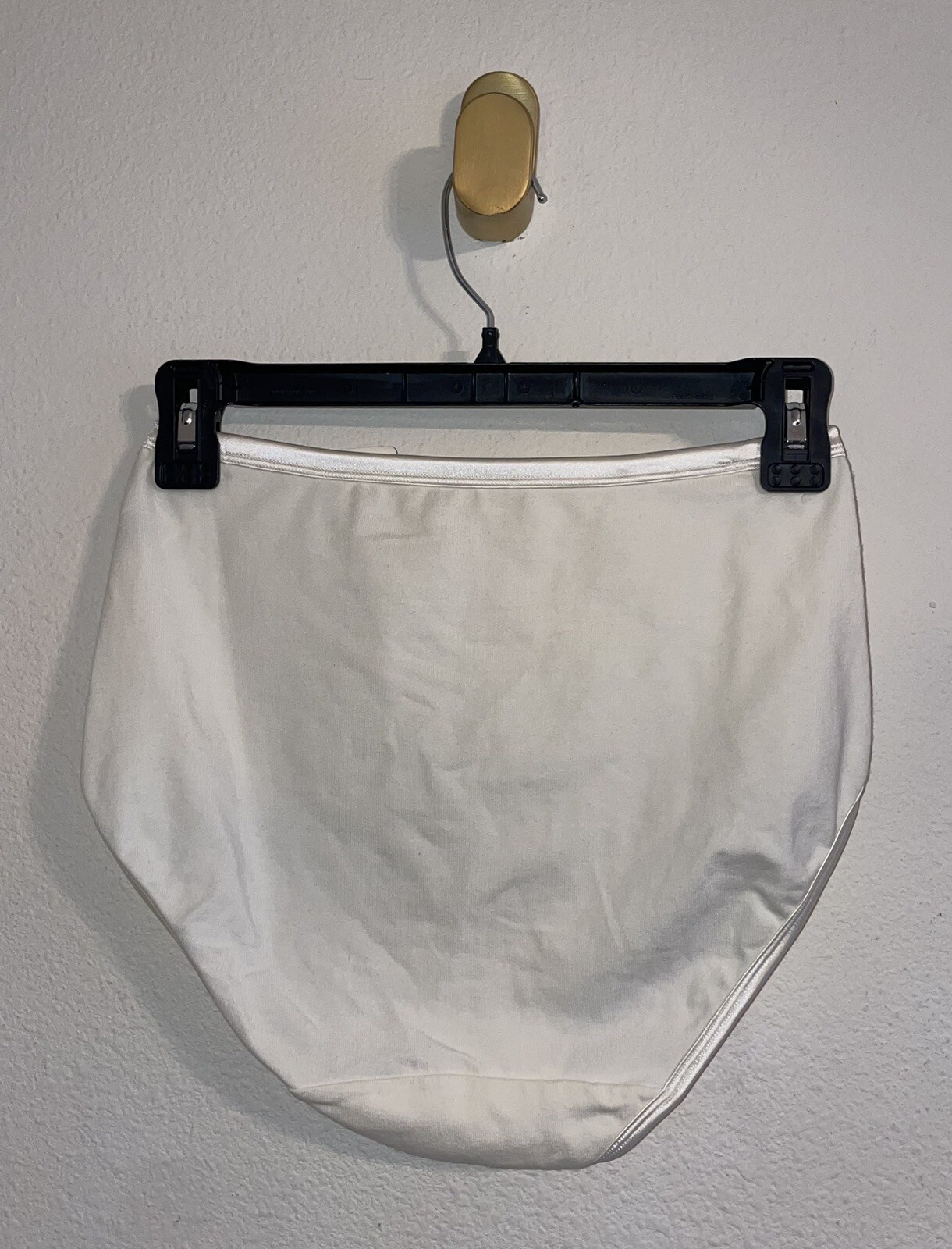 Vintage Vanity Fair 13-321 Cotton Blend Granny Panties Briefs Womens 7/44 Ivory