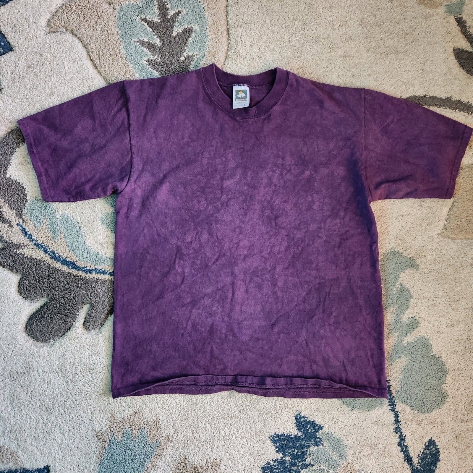 Vintage 90s Cotton Deluxe by Anvil 100% Cotton Tie Dye T-Shirt Women’s Size L