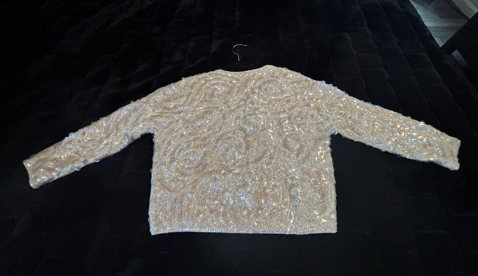 Vintage 1950’s Sara Fredericks Sequined Sweater
