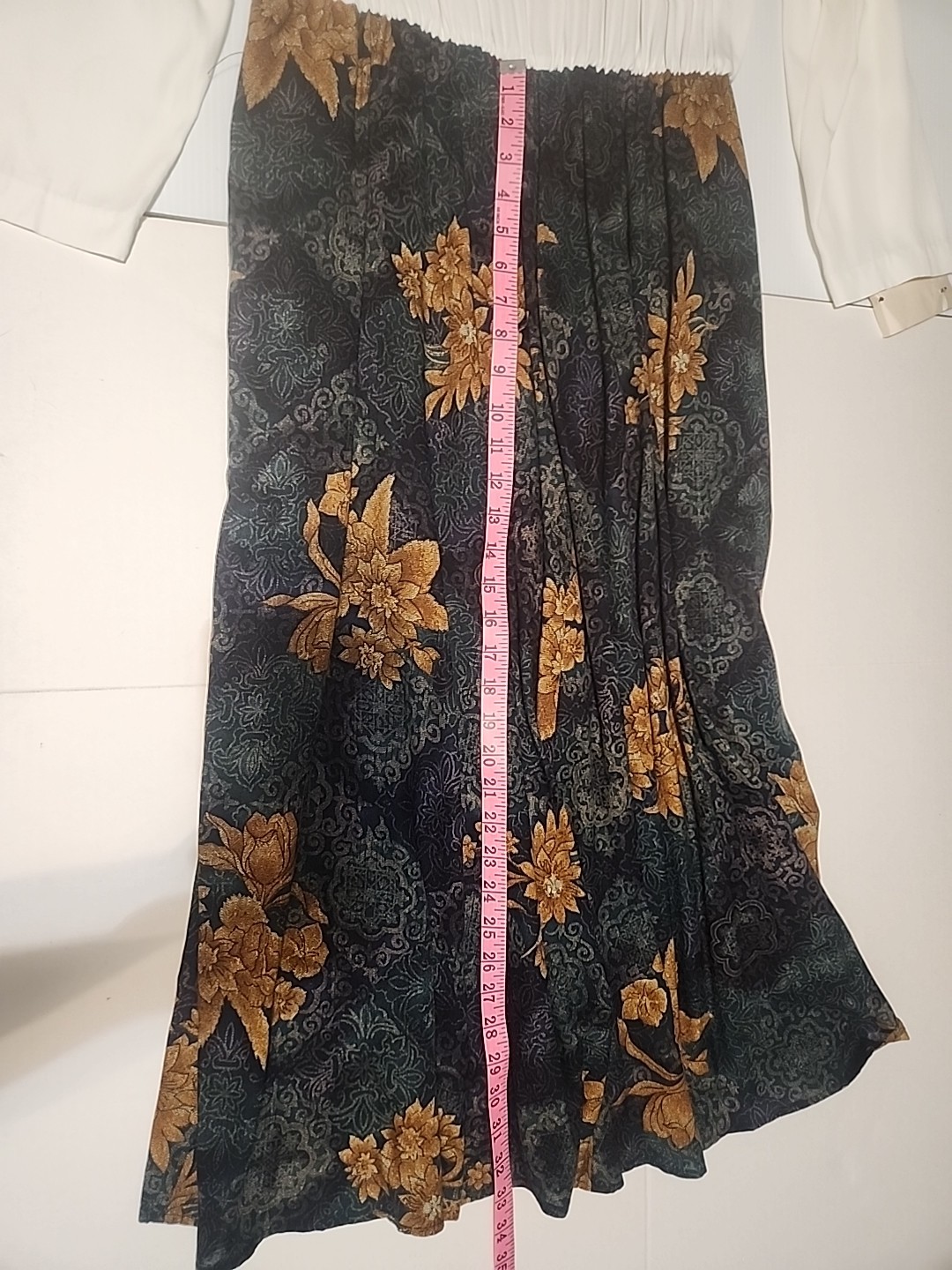Vtg Bedford Fair Lifestyles Vest Long Sleeve Dress 2 Pieces 1980s NWT Size 18W