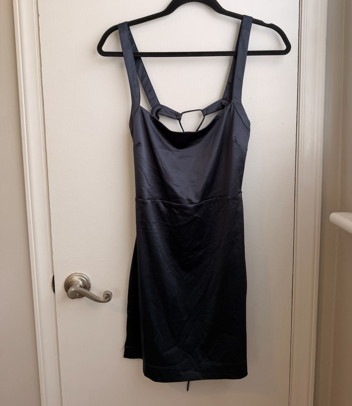 Women’s Vintage Blue Slip Dress Lingerie Sleepwear Slip Style