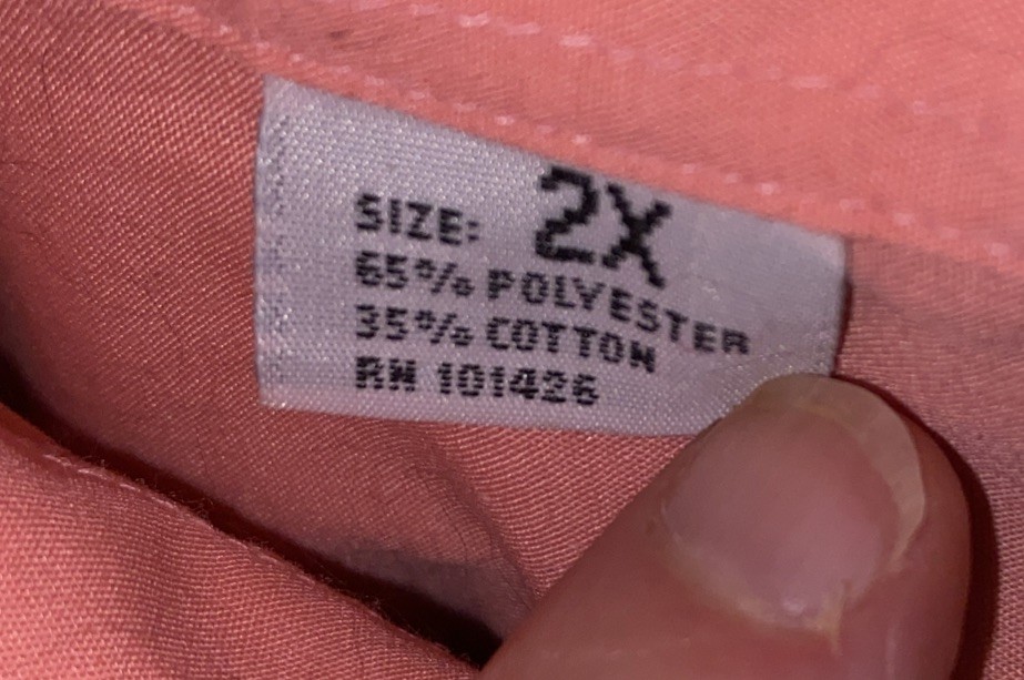 INFINITY – Salmon Shirt XXL Southwest Theme Button Down Embellished NEW FS