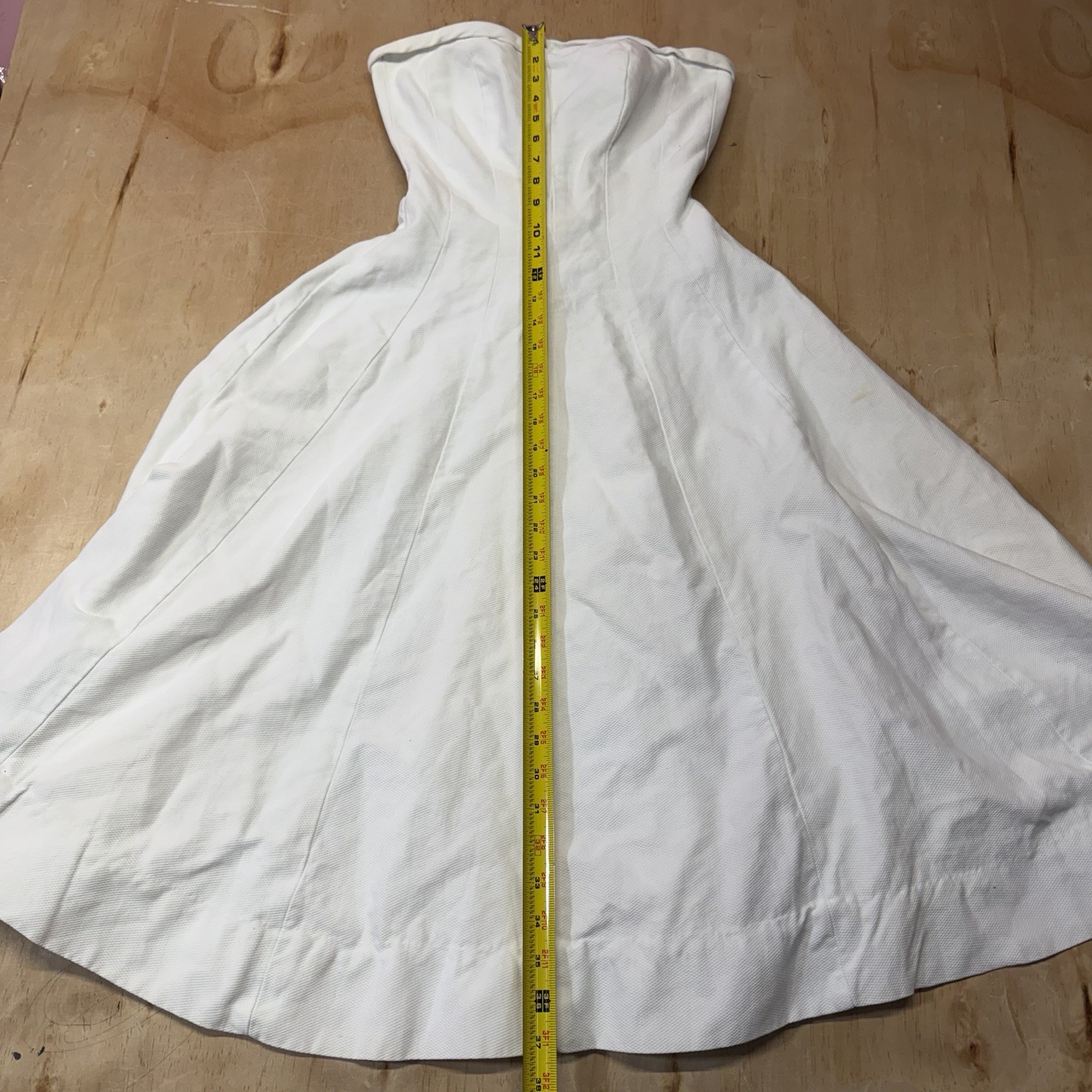 True Vintage 1950’s Pat Premo Grease Mid Century White Dress