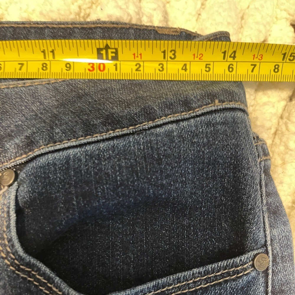 Susan Graver Capris Womens 6 Blue Jeans 90s Vintage Classic Minimalist Normcore