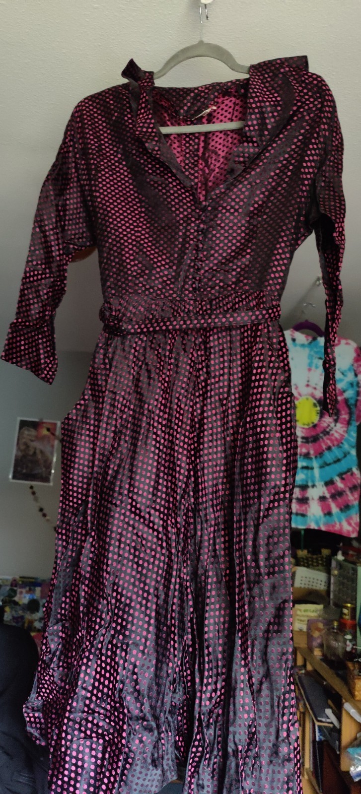 Vintage Designer Fashion: Henry Rosenfeld New York Original Dress Womens Buttons