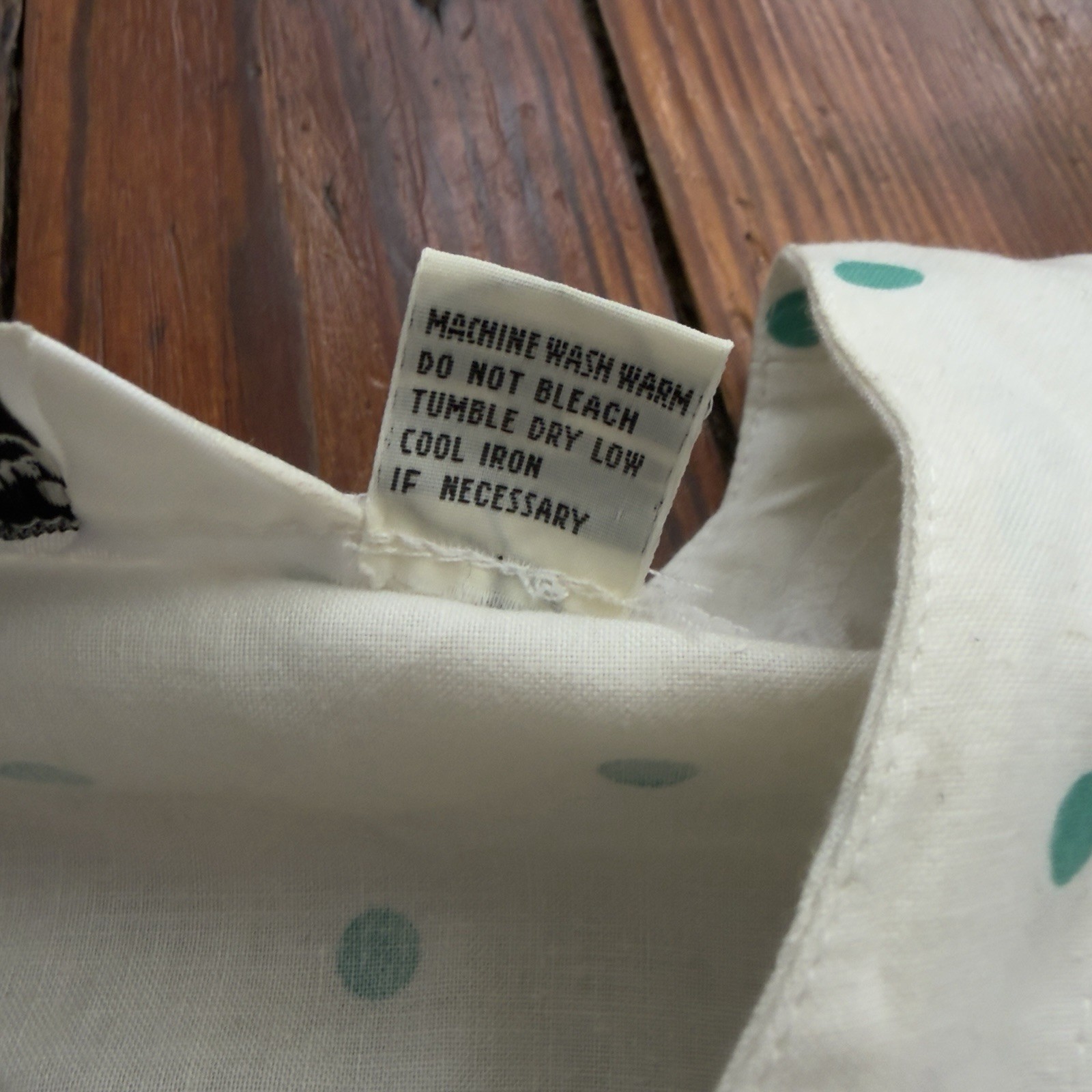 NOS Vtg 80s Diane von Furstenberg Sport Apparel Industries polka dot jumpsuit