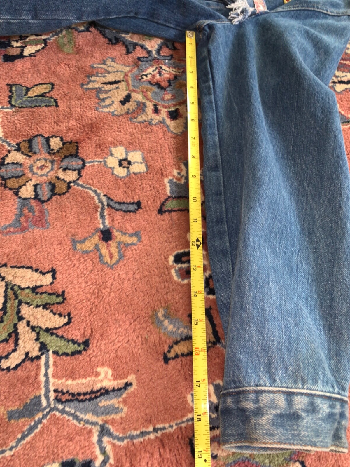 1990s Eccentric SouthWestern Denim Jacket Jean Fringe Appliqué Horse Boot Cactus